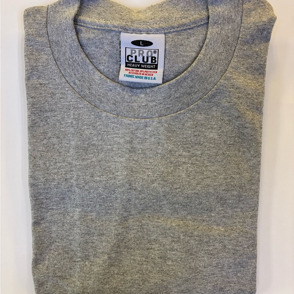 Pro Club Gray Short Sleeve Tee